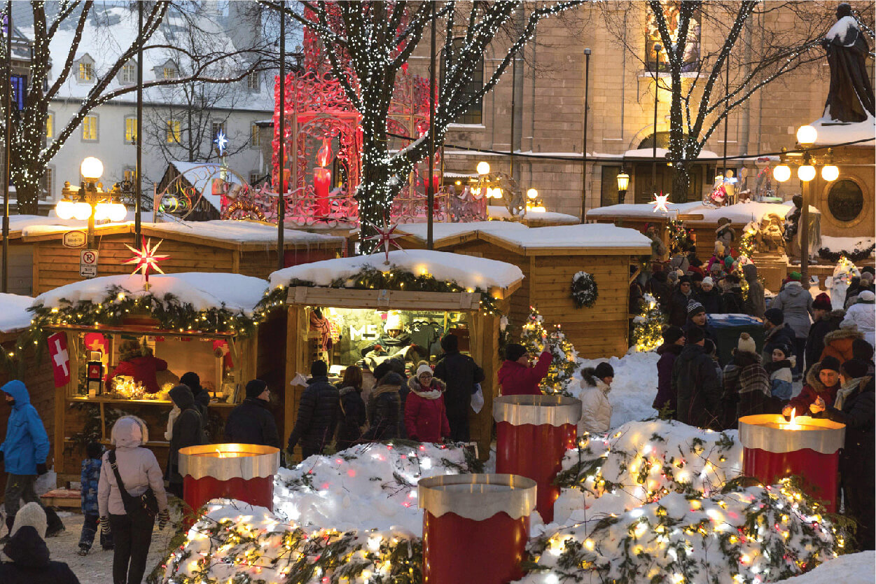 Ville de Québec + Marché de noël 1 jour 