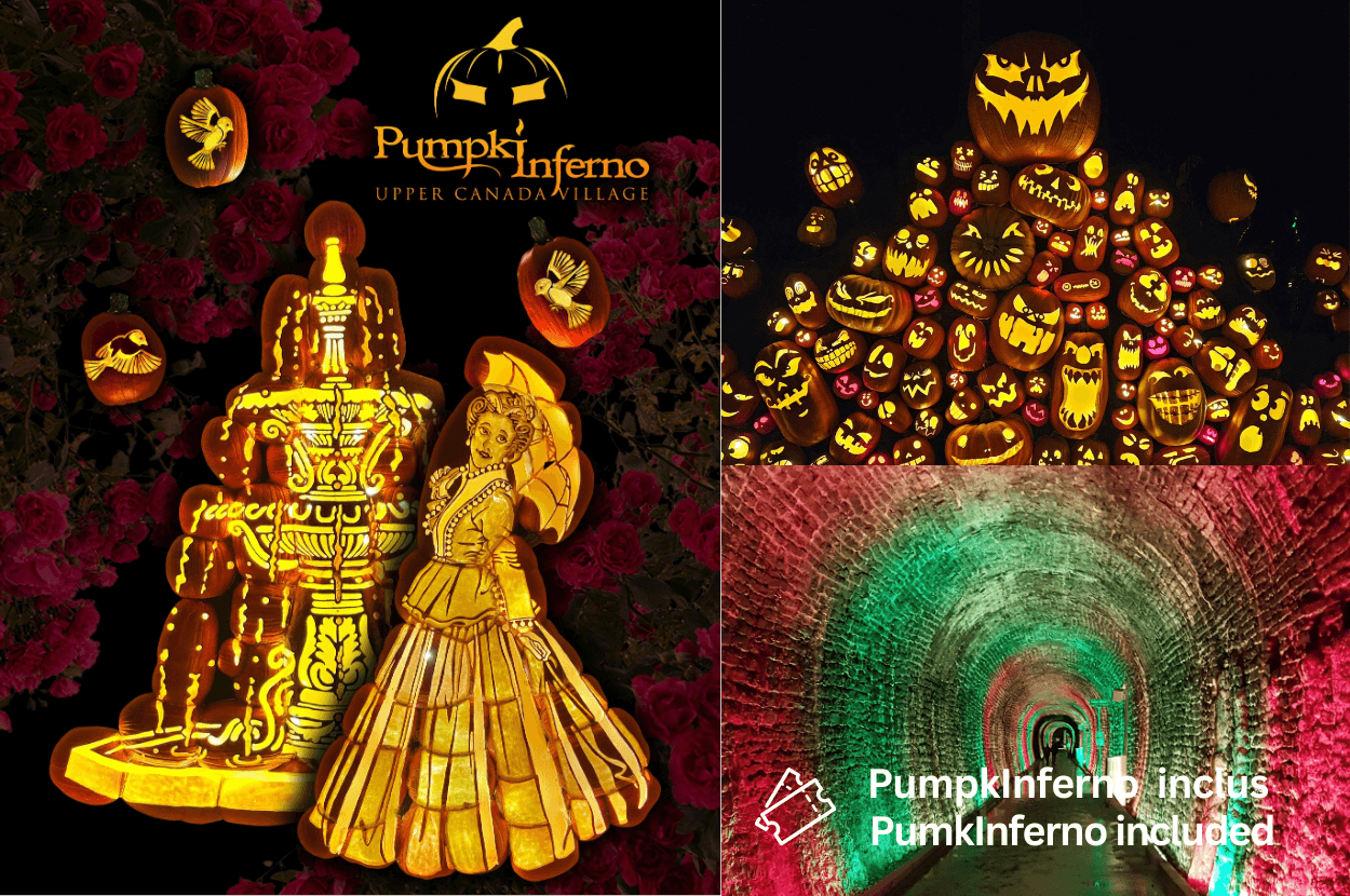 Kingston & PumpkInferno au Village Haut-Canada 1 jour