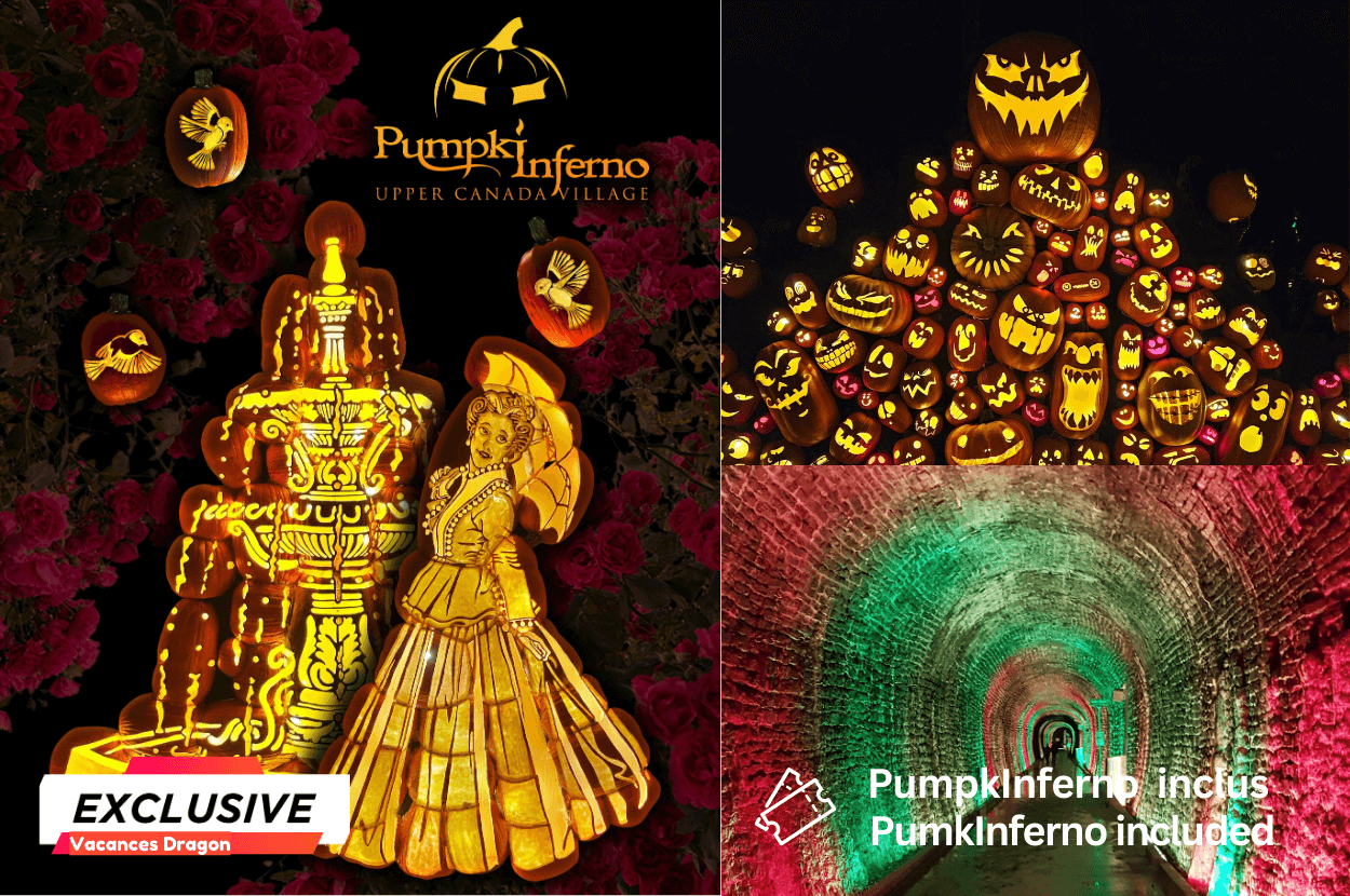 Kingston & PumpkInferno au Village Haut-Canada 1 jour