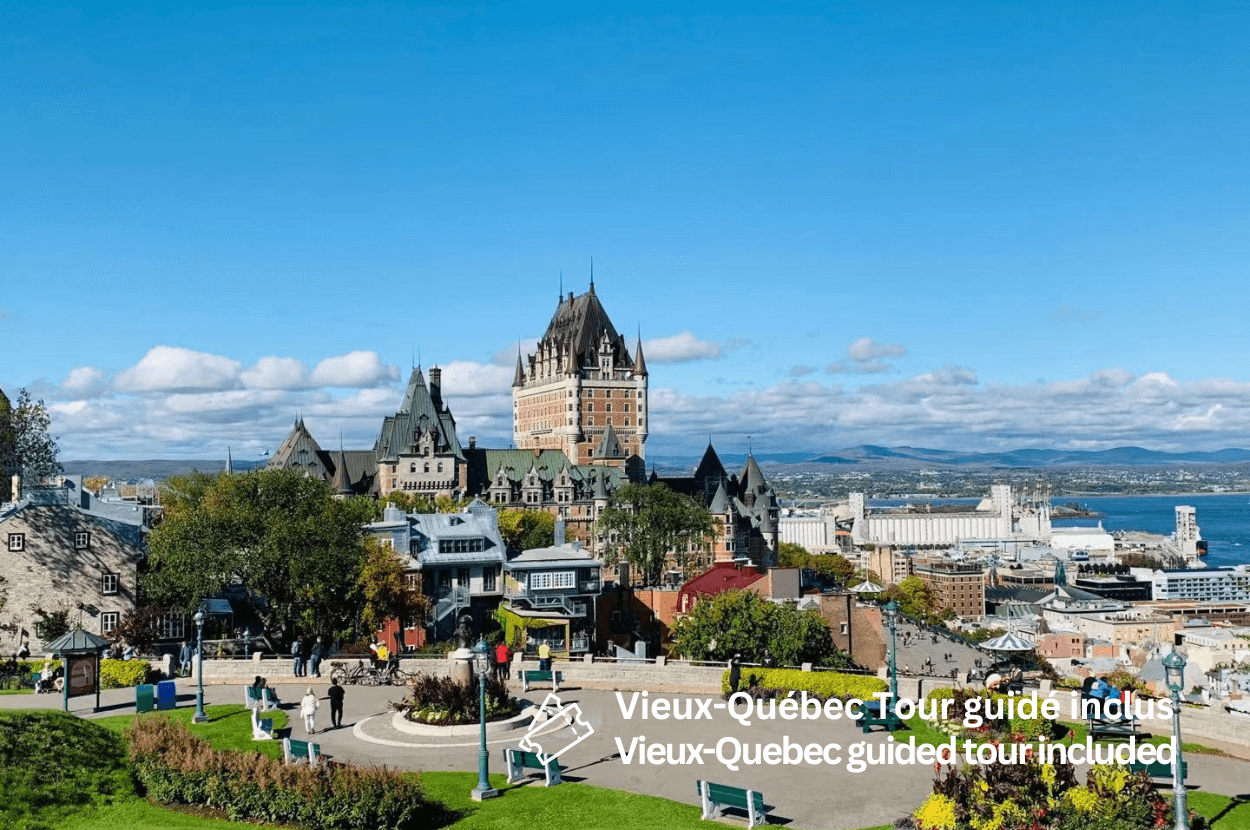 Ville de Québec & Chute Montmorency 1 jour